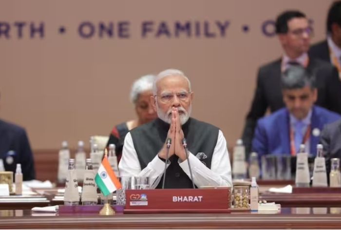 PM Modi at G20 Summit 2023 (Photo_ANI)