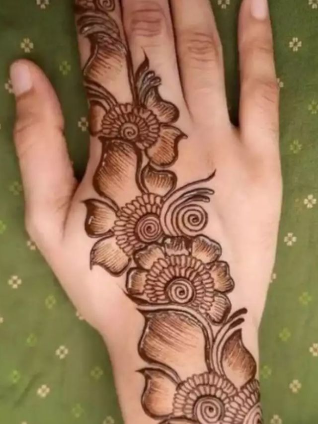 Simple Mehndi Designs for Engaged Bridemade for 2023-sonthuy.vn