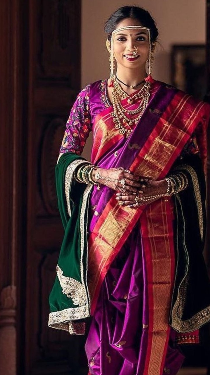12 Distinctive Maharastrian Saree that Every Bride Should know