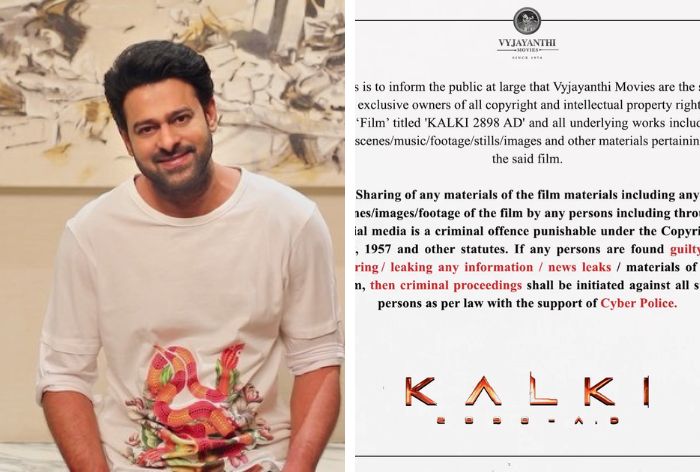 Kalki 2898 AD: Prabhas’ Producers Serve Copyright Notice