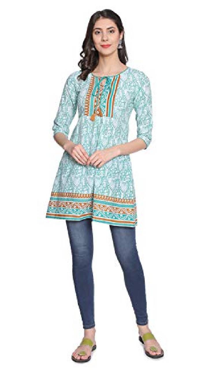 Buy online White Chikankari Straight Short Kurti from Kurta Kurtis for  Women by Seva Chikan for ₹659 at 49% off | 2024 Limeroad.com