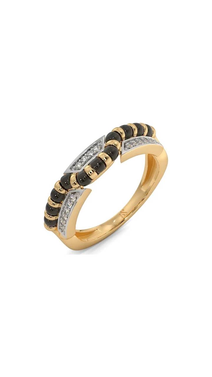 Mangalsutra Ring, Designer Finger Ring, फैशन फिंगर रिंग, फैशन अंगूठी -  Rishirich Jewels, Mumbai | ID: 25428262097