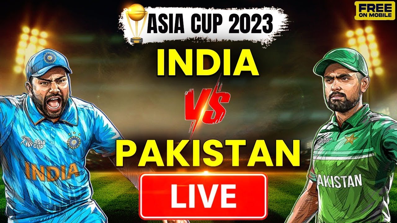 India Vs Pakistan Asia Cup 2023 LIVE IND Vs PAK Live Match Updates