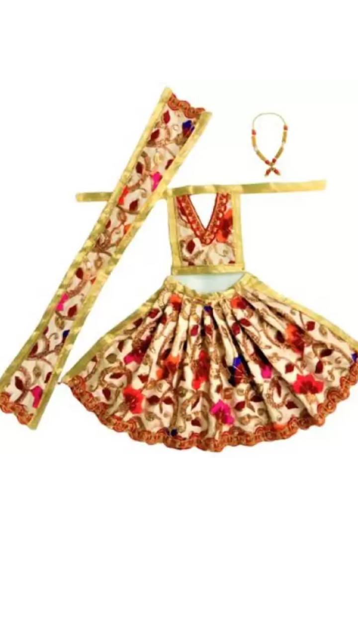 Izireta Set Of Mata Rani Lehenga Sari and Choli Dress with Dupatta | Mata  Rani Dress/