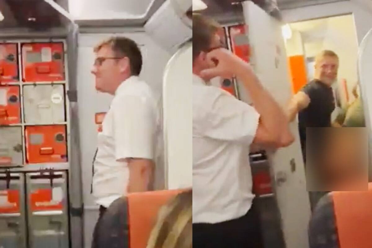 Couple Caught Having Sex In Flight Toilet As Co-Passengers Erupt In Cheers;  Here