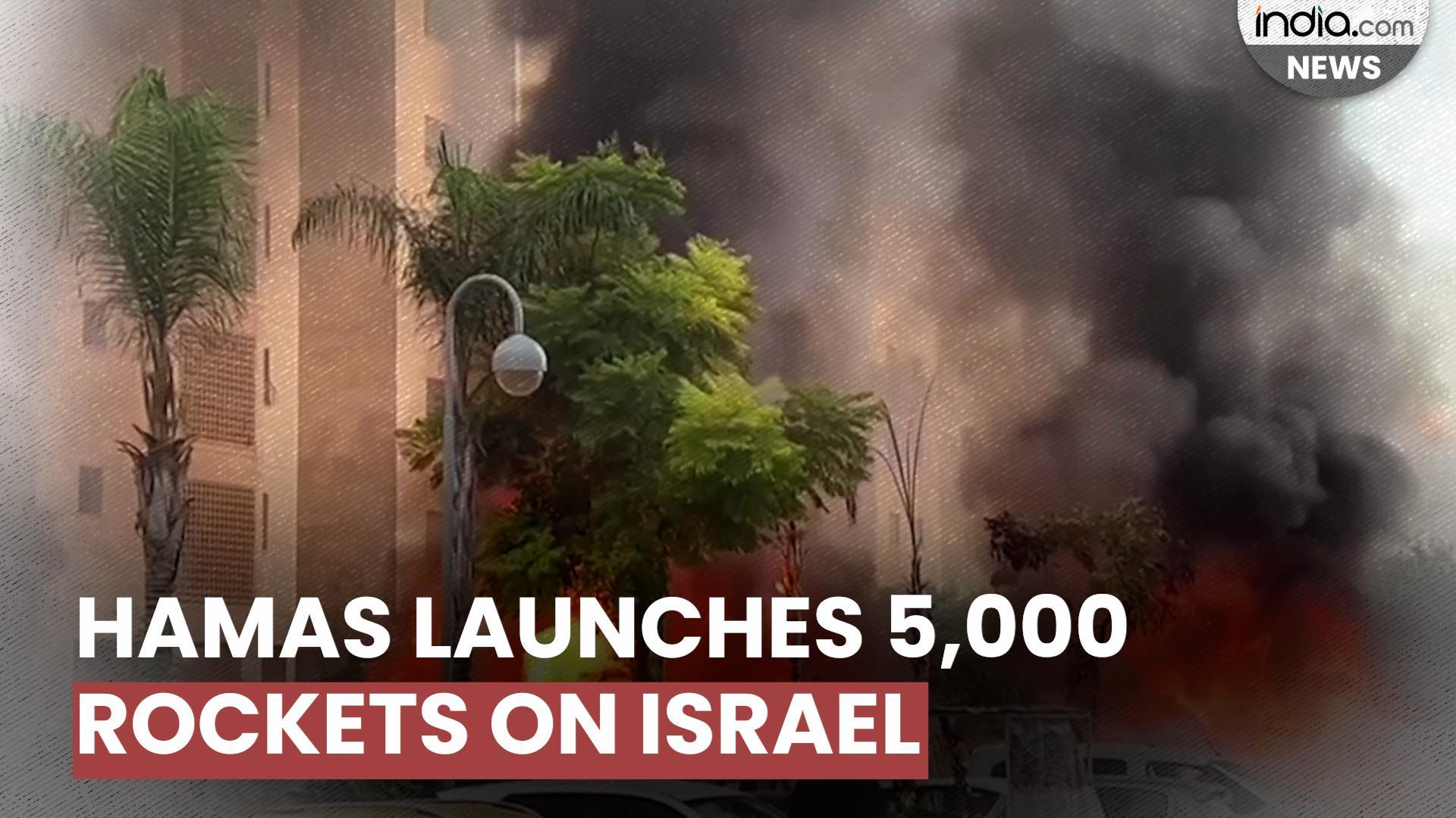 Israel Declares ‘State Of War’ After Hamas Fires Thousands Of Rockets ...