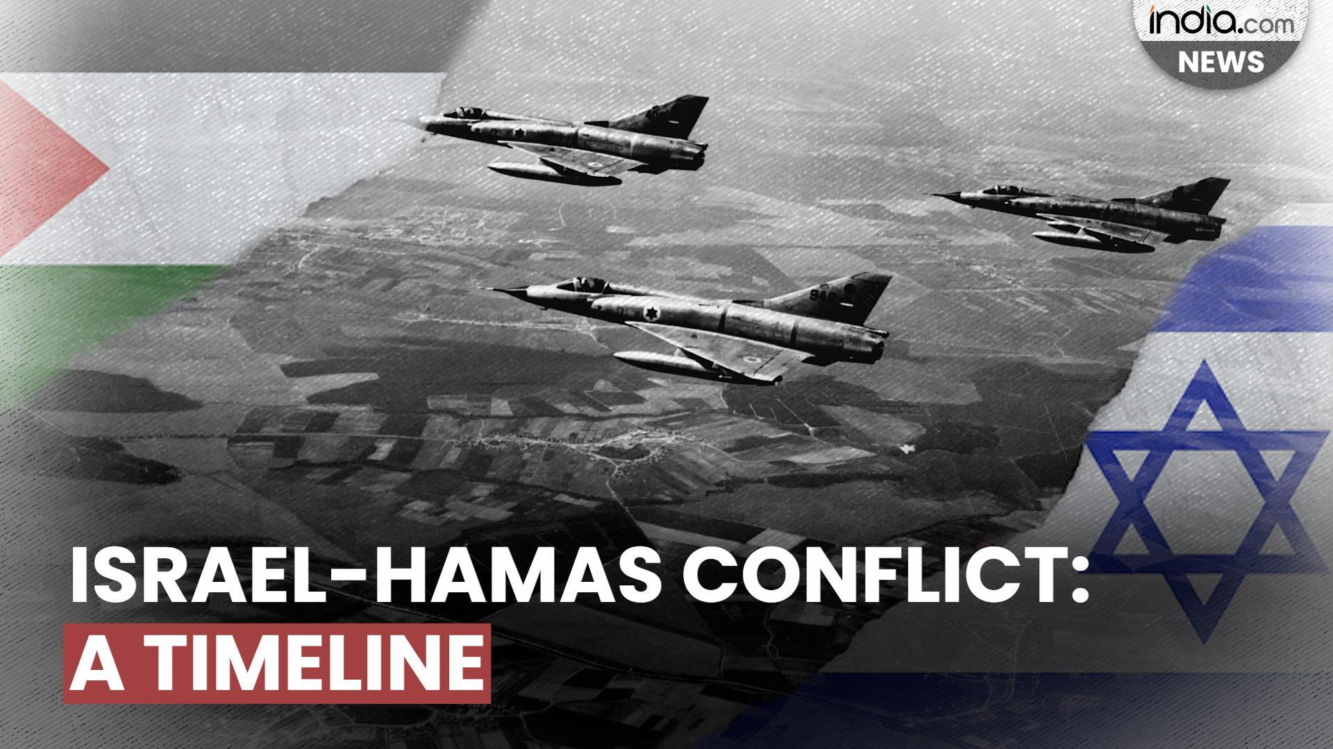 Israel Palestine Conflict A Timeline Of Israel Palestine Conflict In Gaza