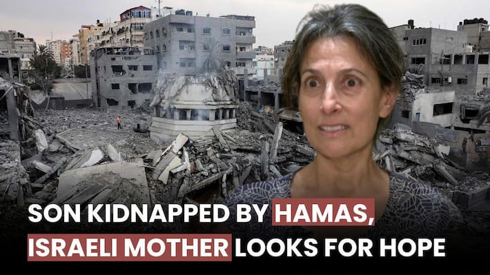 Israel-Hamas War: Son taken hostage by Hamas, Israeli mother looks for hope