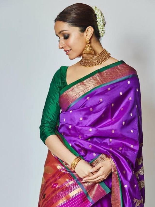 mp kavitha in organza silk saree – Boutiquesarees.com