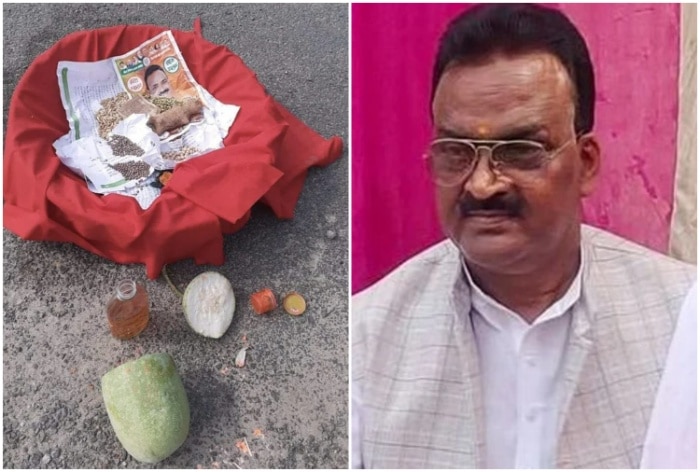 UP BJP MLA Lokendra Pratap Singh Claims Being Targeted By 'Dark Forces', Shares Pic Of 'Black Magic Setup'