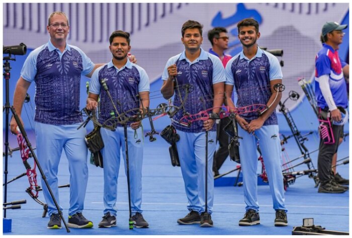Asian Games 2023: India Wins Gold In Archery Compound Men's Team Event |  India.com