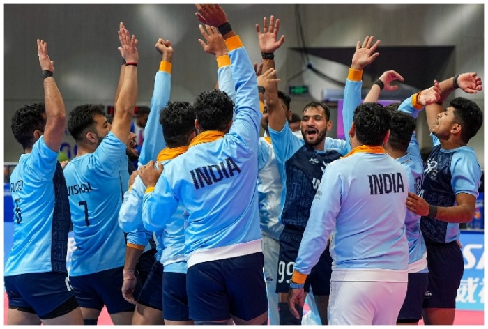 Indian Men's Kabbadi Team Clinch Asian Games 2023 Gold, Beat Iran By 33-29