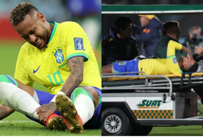 Neymar Injured During Urguay Vs Brazil World Cup Qualifer Match | Watch ...