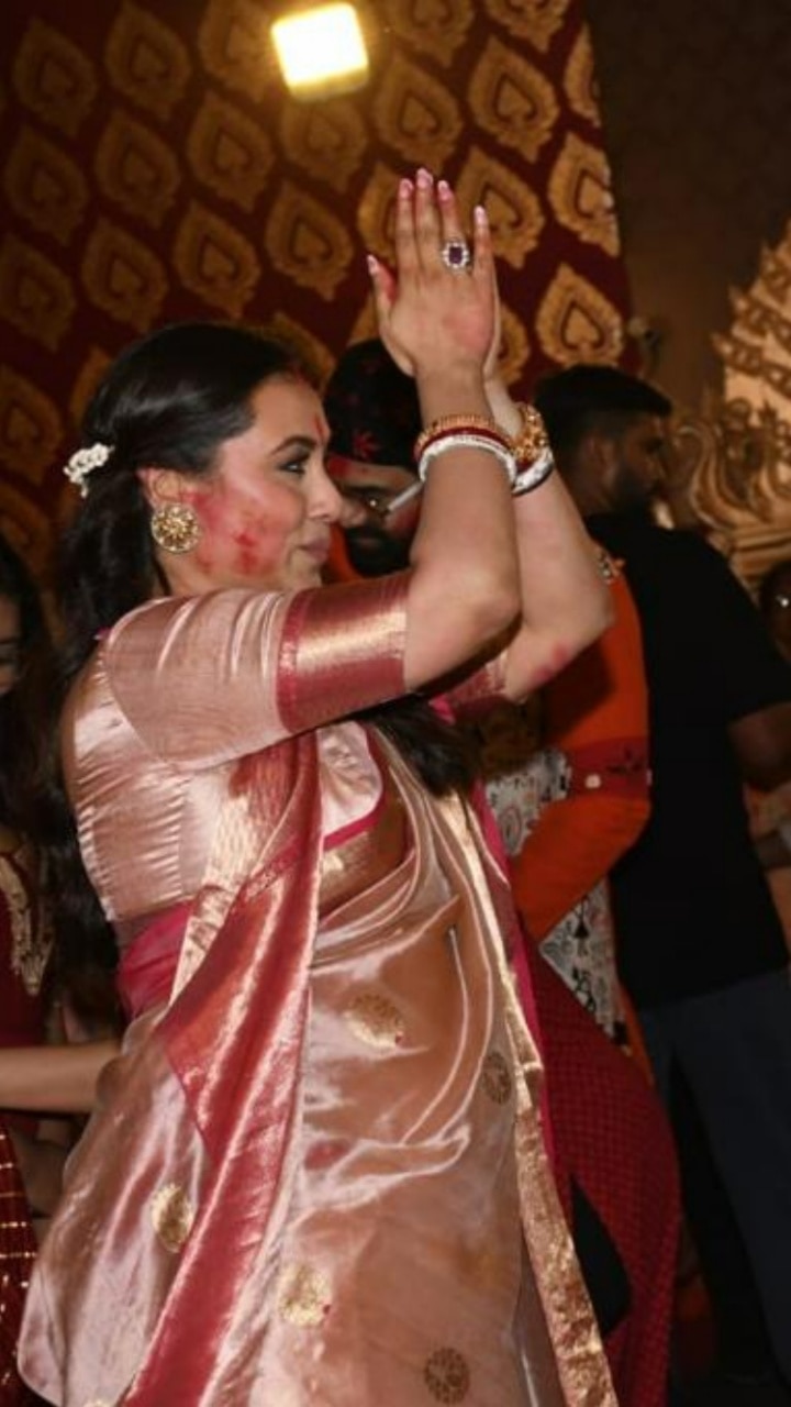 Sindoor Khela: One of the most important rituals of the final day of Durga  Puja festivities is Sindur Khela, where married women in Benga... |  Instagram