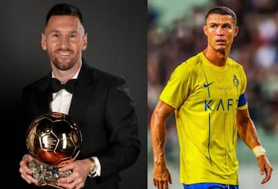 Cristiano Ronaldo Makes Shocking Comment On Spanish Journalist's Video On  Lionel Messi's Ballon D'or Win