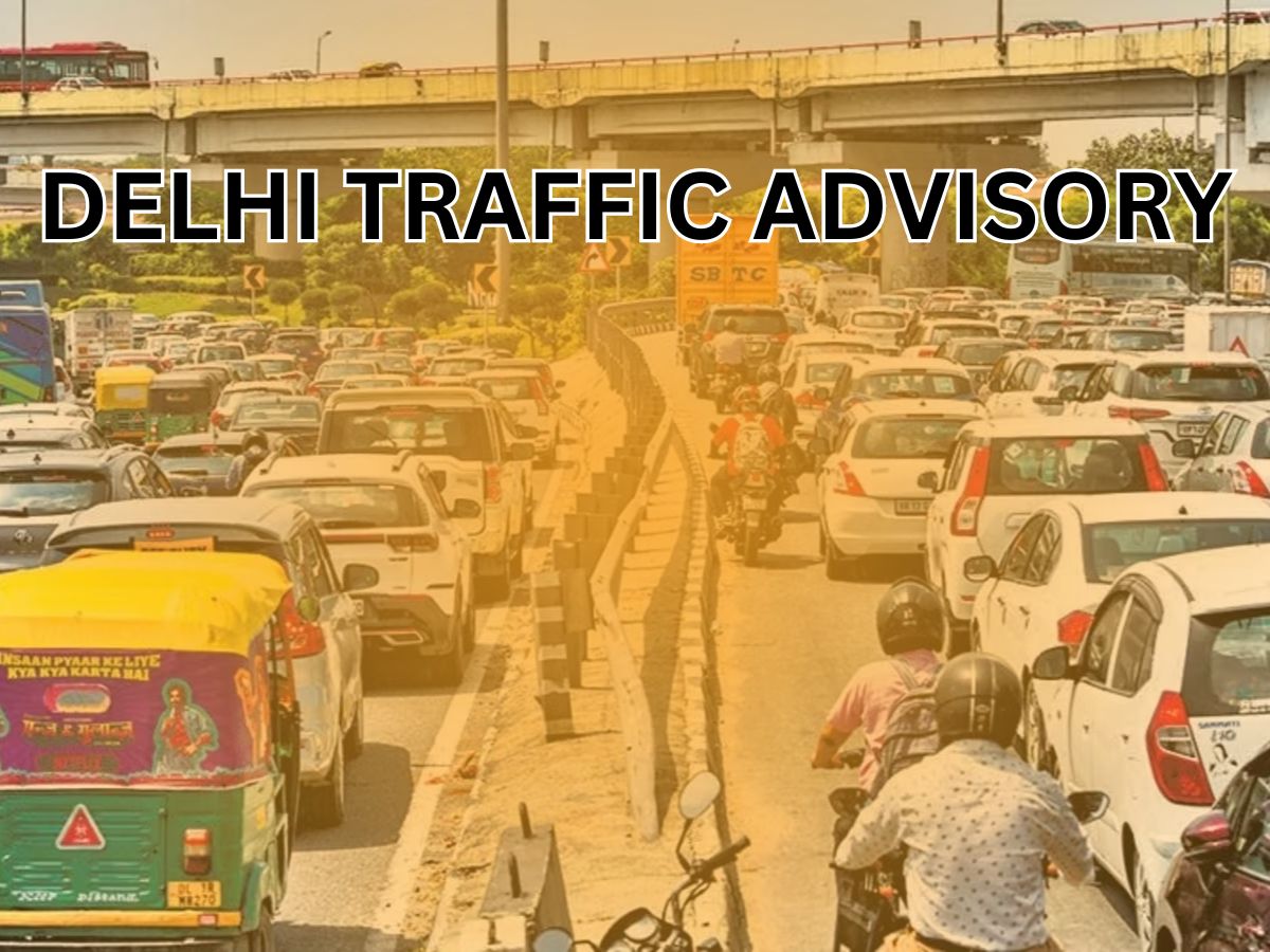 Delhi Traffic Advisory Check Road Restrictions Affected Metro Routes Instructions Issued For