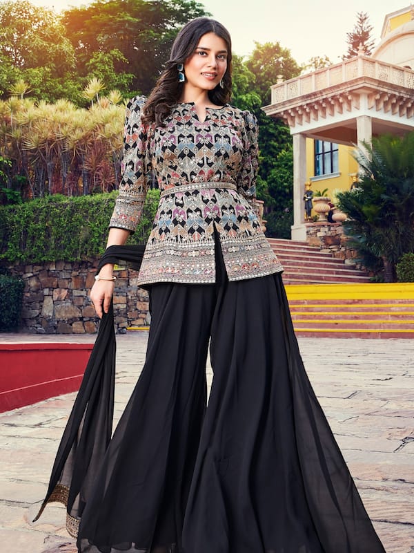 Top 10 Peplum Blouse Designs for Sarees and Lehengas (2023)