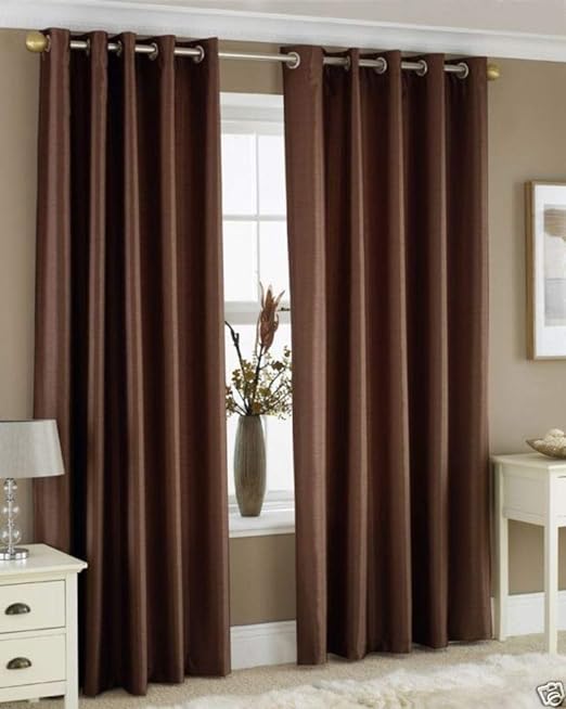 Homefab India Royal Silky Grommet Door Curtain