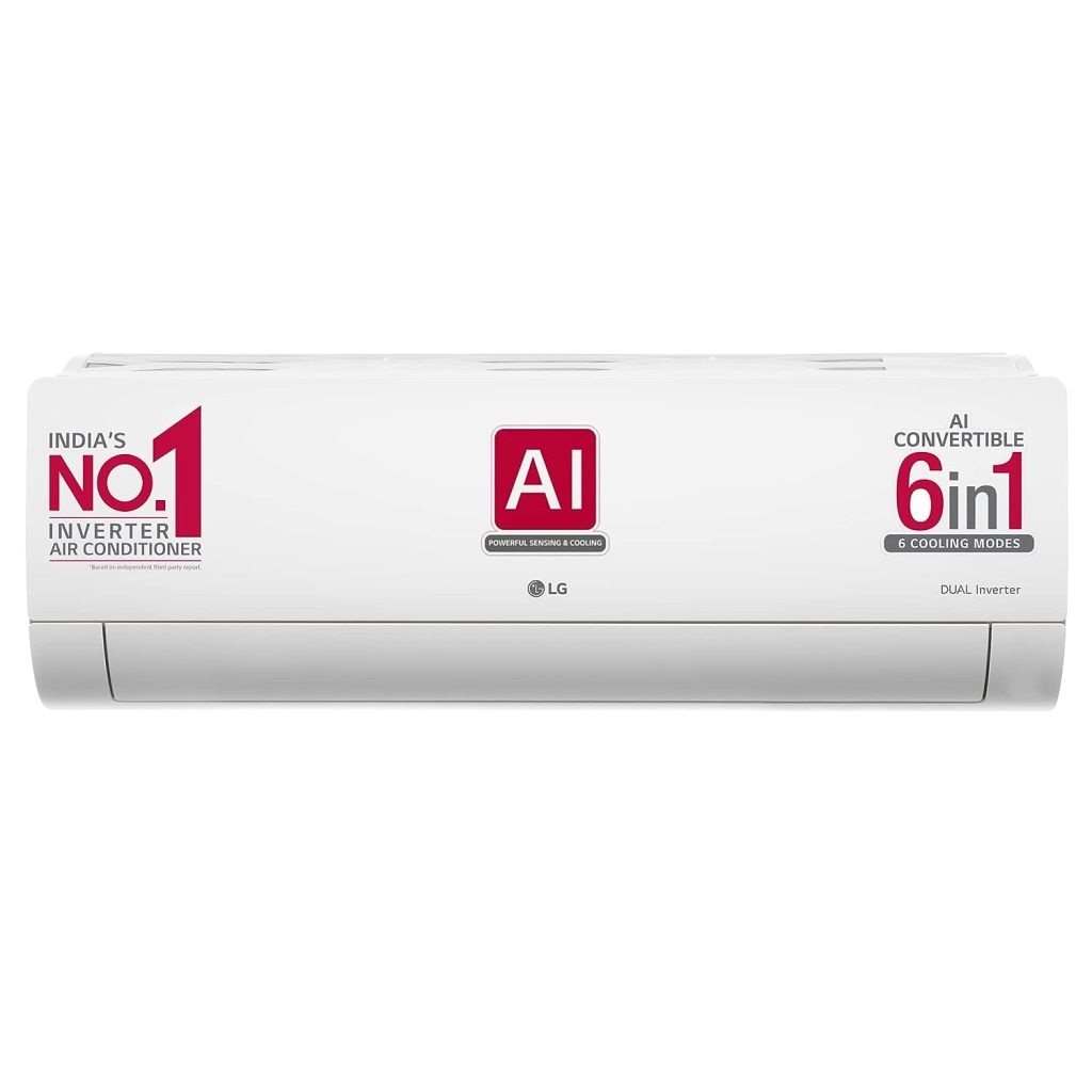 LG 1.5 Ton 5 Star AI DUAL Inverter Split AC