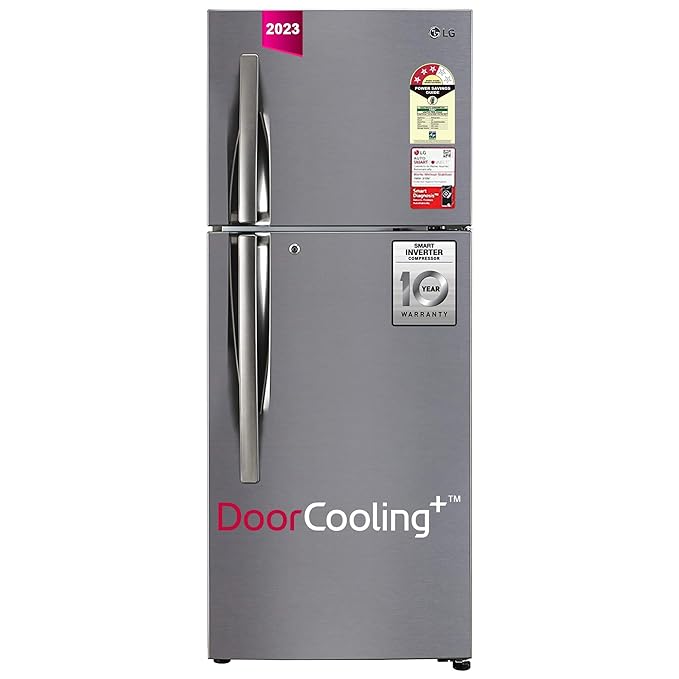 LG 242 L 3 Star Smart Inverter Frost-Free Double Door Refrigerator