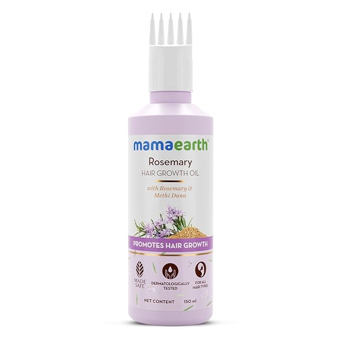 Mamaearth Rosemary Hair Growth Oil with Rosemary & Methi Dana for Promoting Hair Growth