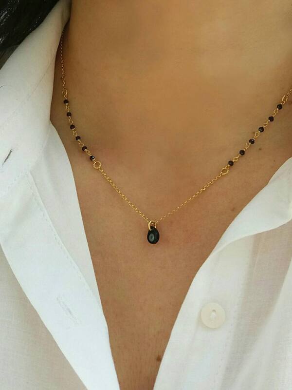 Simple hot sale mini mangalsutra