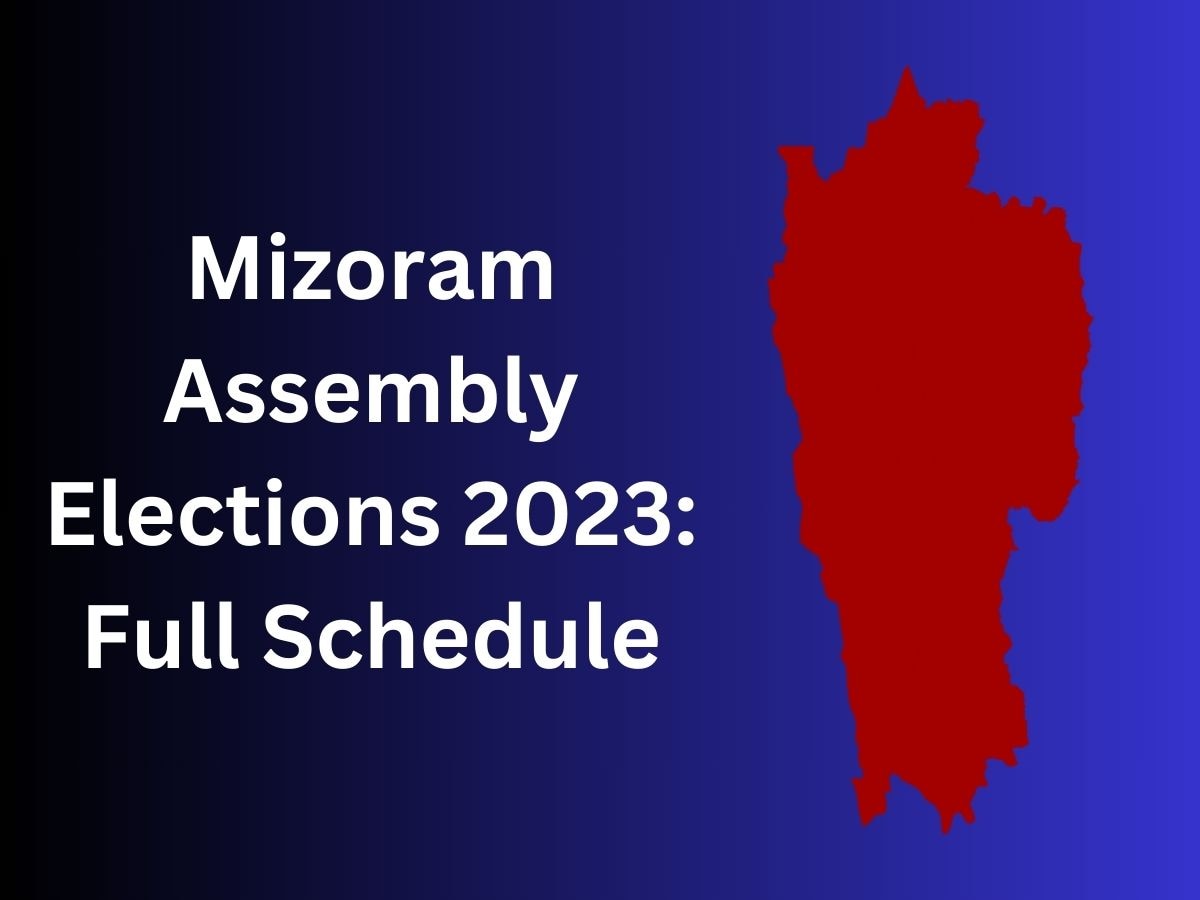 Mizoram Assembly Elections 2023 Full Schedule Voting On November 7