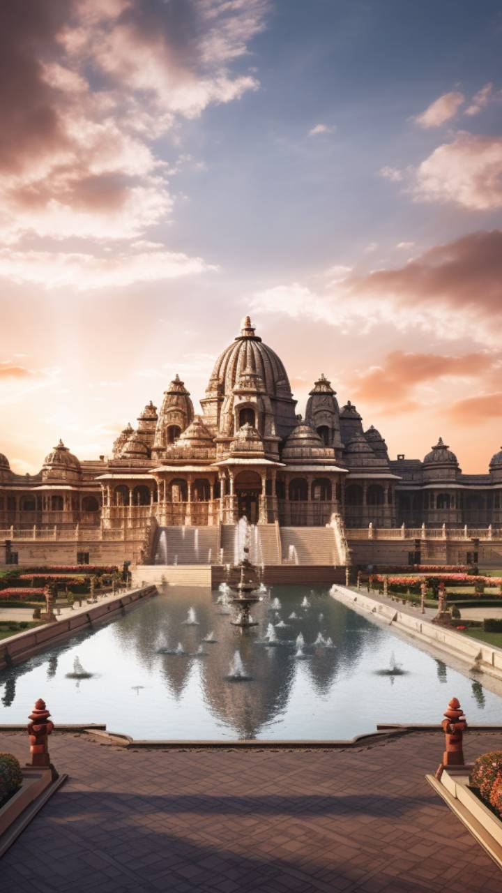 Download Akshardham Temple, Delhi Wallpapers HD FREE Uploaded By ... Desktop  Background