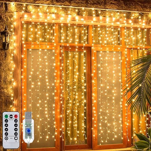 One94Store Fairy Curtain String Lights