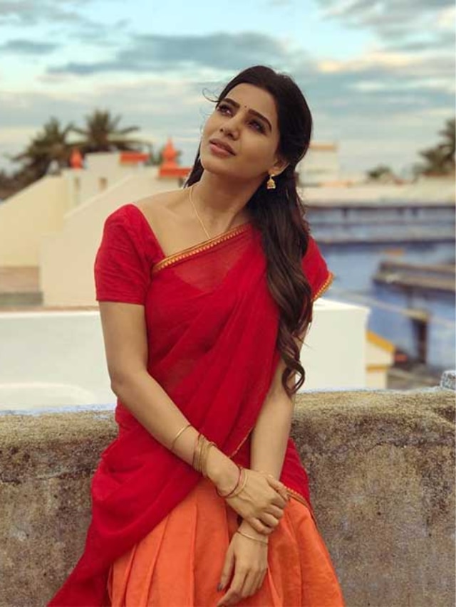 Samantha Ruth Prabhu pulls off a bright yellow striped saree: Upgrades her  2018 look | Telugu Movie News - Times of India