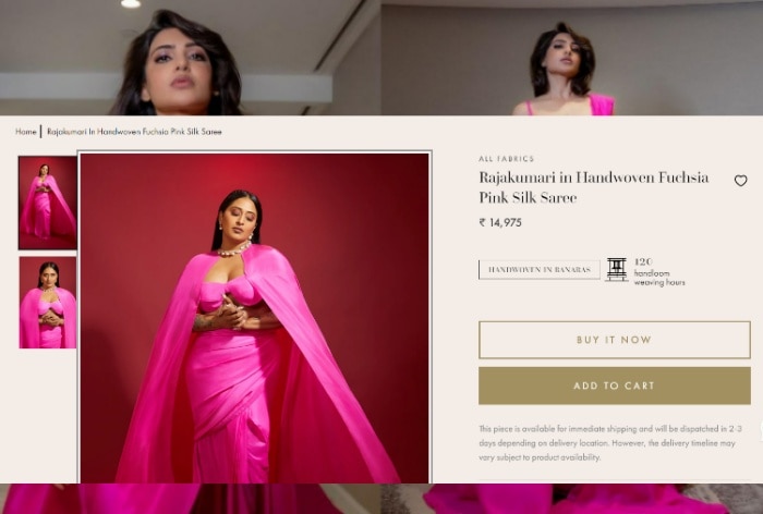 Samantha Ruth Prabhu Turns Barbie in Fuchsia Pink Silk Saree For Rs 15k ...