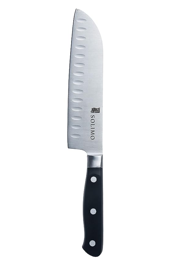 Solimo Premium High-Carbon Stainless Steel Santoku Knife