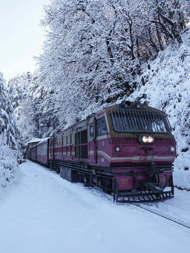 Unesco World Heritage Shimla-kalka Railway Route In Pics