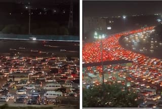 Viral Video: Internet Draws Comparison Between Gurugram And Bengaluru Traffic