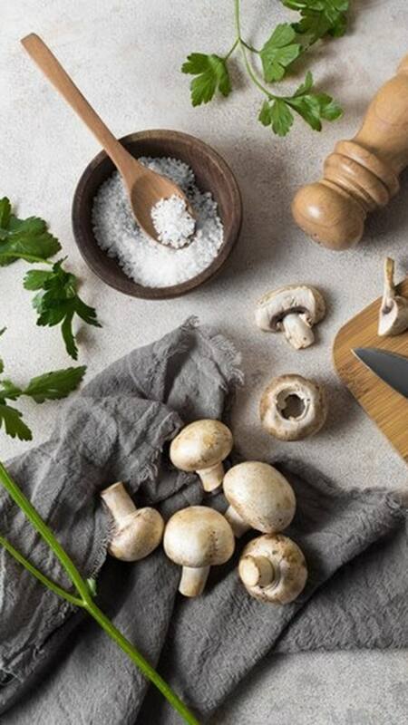 Mushrooms are also considered good for vitamin D intake.