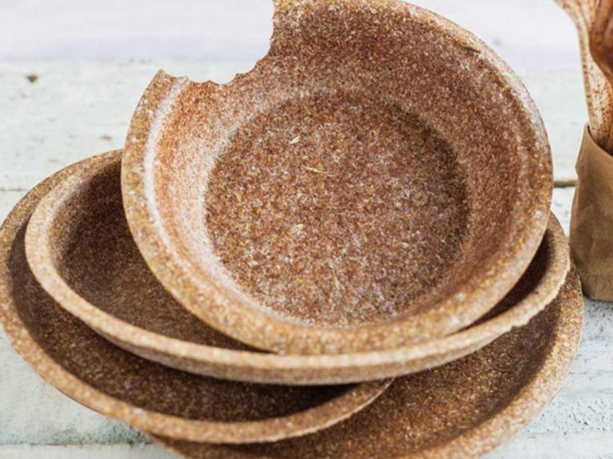 Edible cutlery गेंहू और गुड़ से बनी Crockery के इस्तेमाल से सेहत को