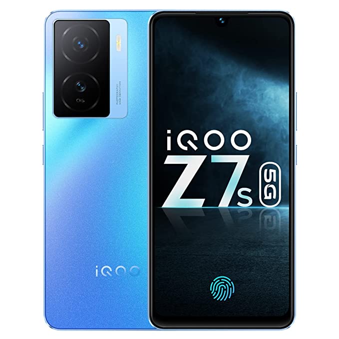 iQOO Z7s 5G by vivo (Norway Blue, 8GB RAM, 128GB Storage)