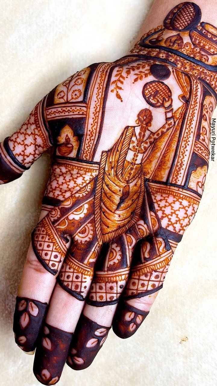 Artists Mehendi designs by Vaishnavi Kodilkar - Mehndi Designer in Upnagar