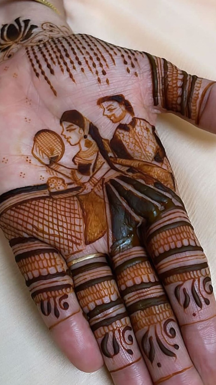 Valentine 2021 special mehndi design || couple mehndi design || mehndi  creations - YouTube