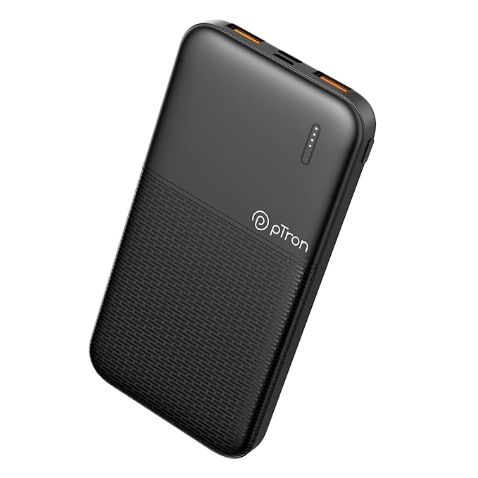 pTron Newly Launched Dynamo 10000mAh 22.5W Power Bank