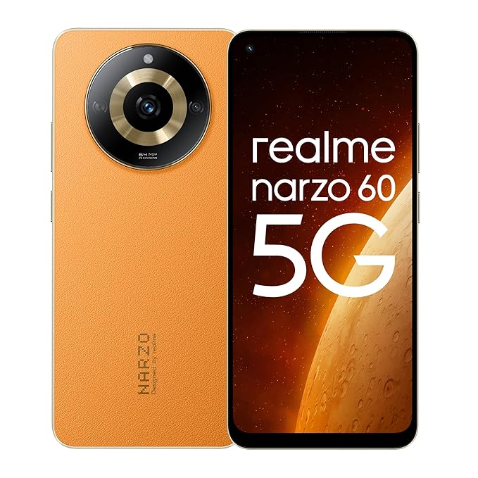 realme narzo 60 5G (Mars Orange,8GB+128GB)