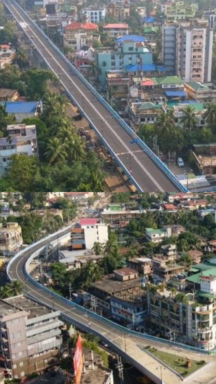 PICS Shraddhanjali Flyover In Guwahati, Zoo Road Bridge