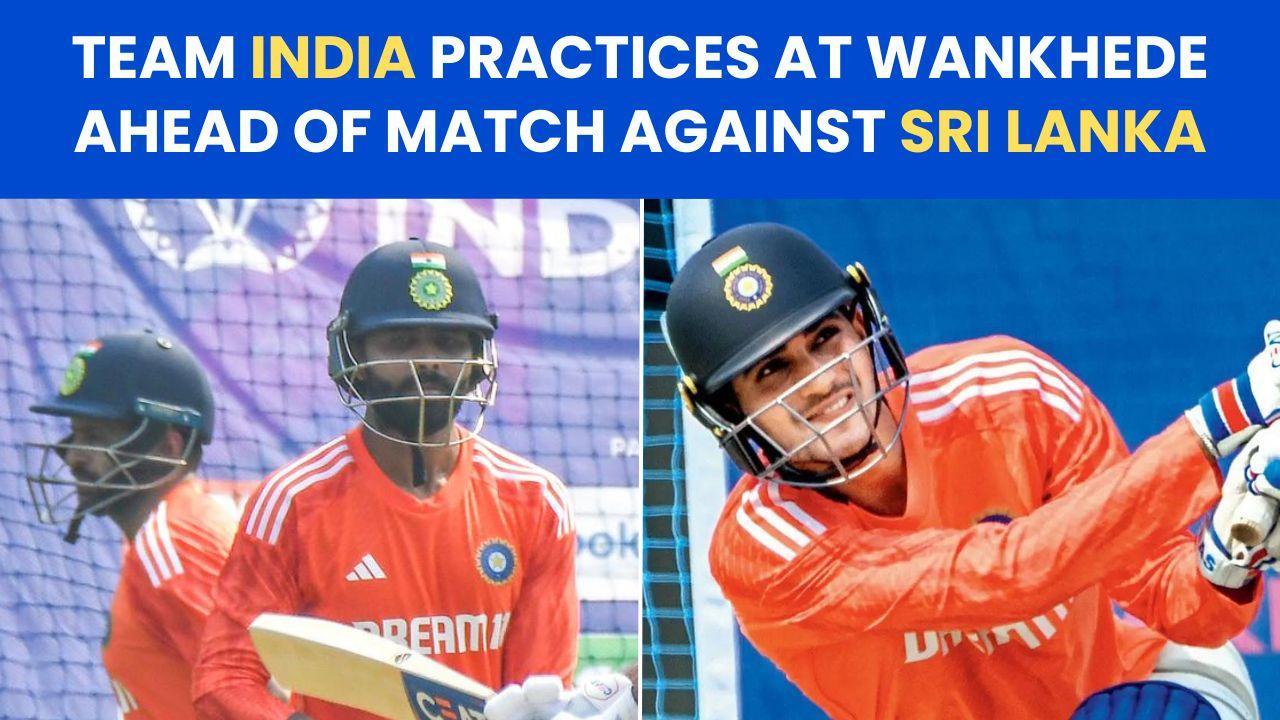 IND Vs SL World Cup 2023: India Hits The Net For The Optional Training Session | India.com