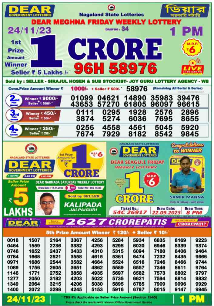 Monday lotto on sale draw 3874