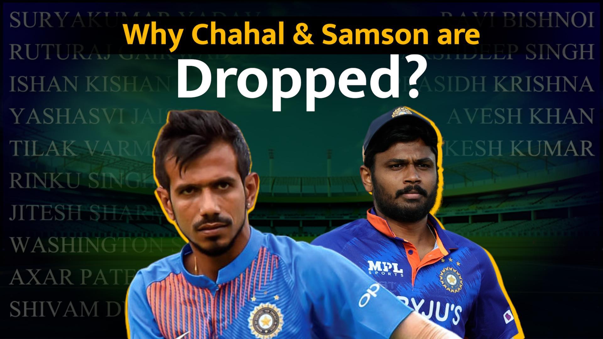 India Vs Australia T20i Why Sanju Samson And Yuzvendra Chahal Are Dropped From The Indian Team 0554