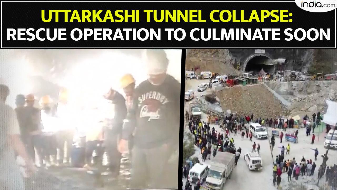 Uttarkashi Tunnel Collapse Rescue Operation To Culminate Soon