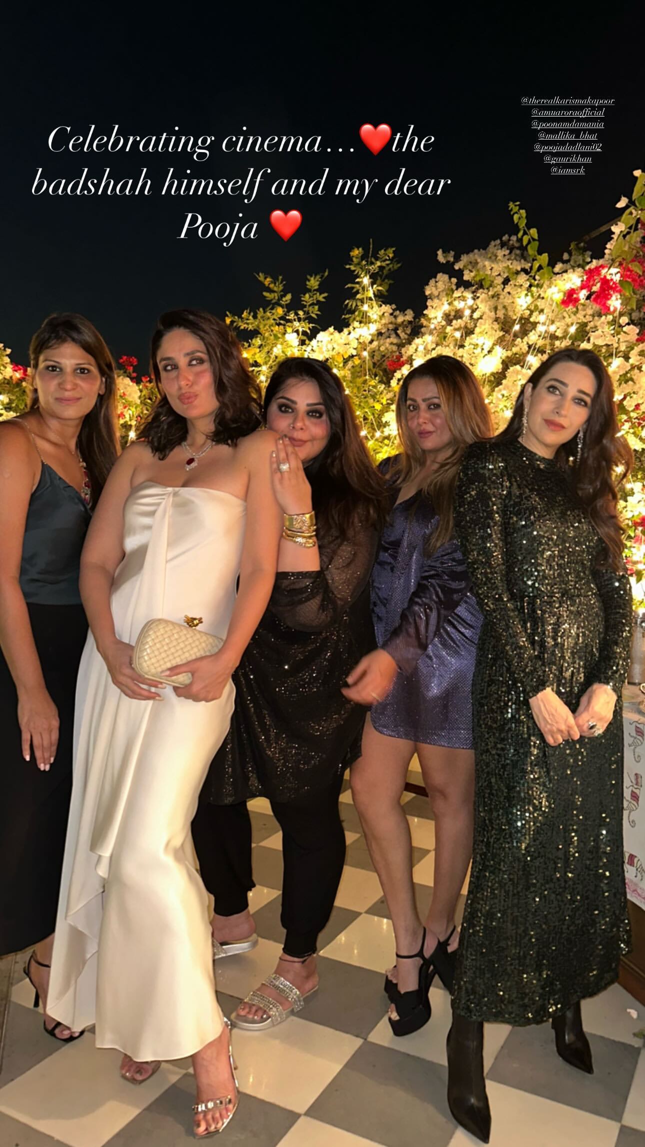 Kareena Kapoor Khan with her girl gang.