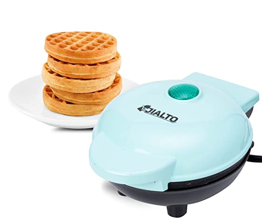 BONIRY Mini Waffle Maker 4 Inch- 350 Watts