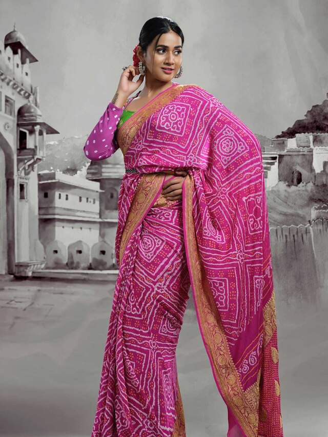 Gharchola Saree | Gharchola Silk Saree Online | Real Zari Gharchola: Khatri  Jamnadas Bechardas – Tagged 