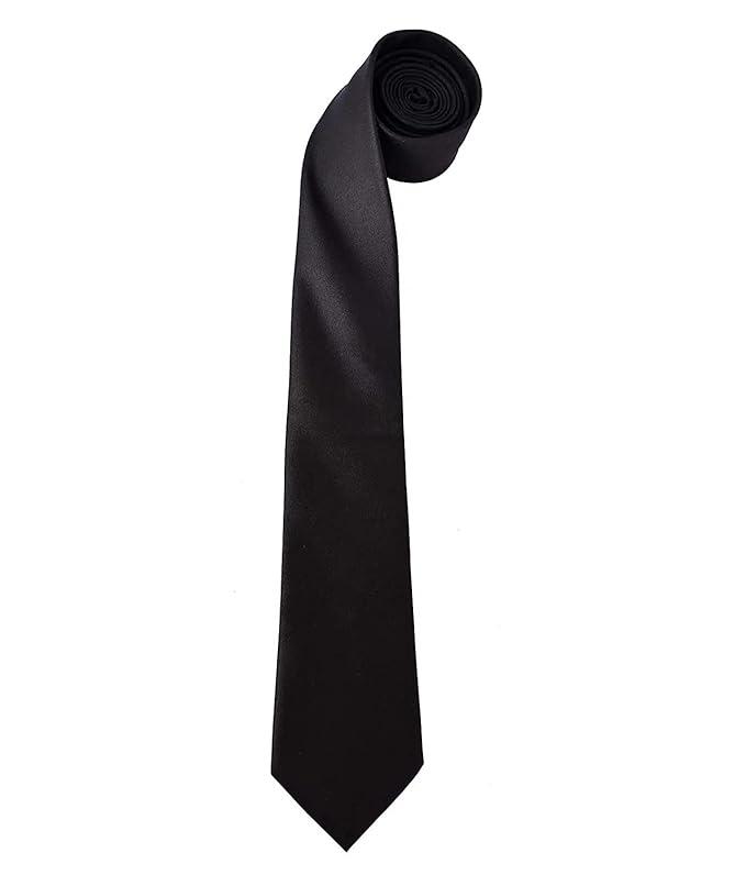 Bureaucrat Men's Black Neck Tie